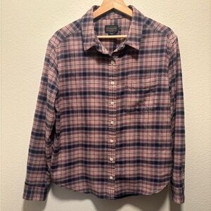 Pendleton Women’s Boyfriend Fit Double Brushed Flannel Plaid